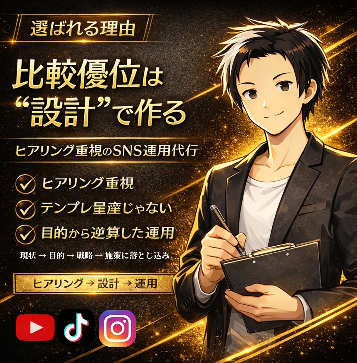 まるっと任せられるSNS運用代行します SNS実績あるチームが対応！年間500件以上動画作成 イメージ3