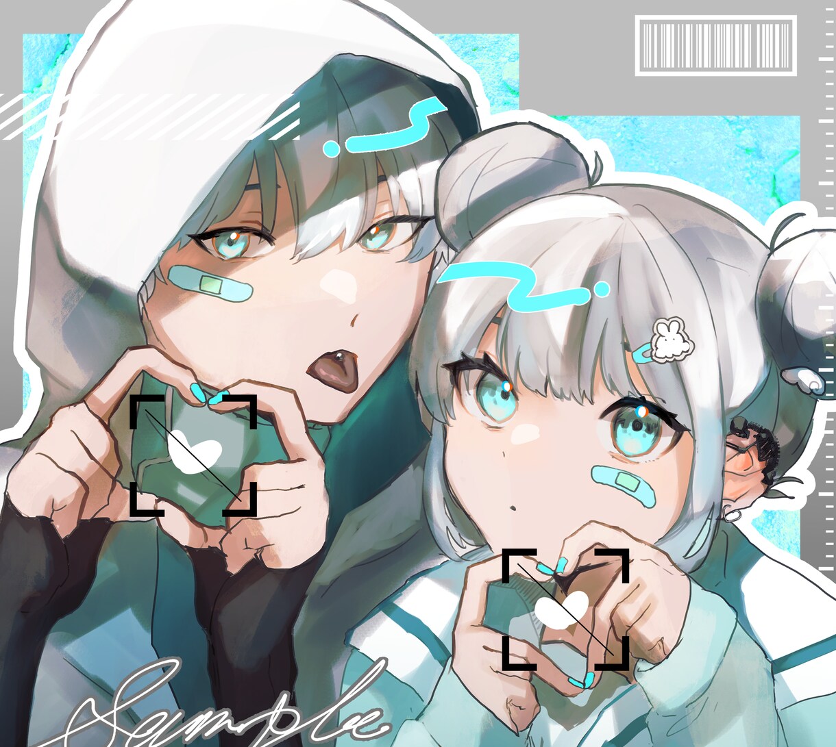 夢絵、カップルイラスト描きます ご希望により沿いながら制作致します！！ イメージ1