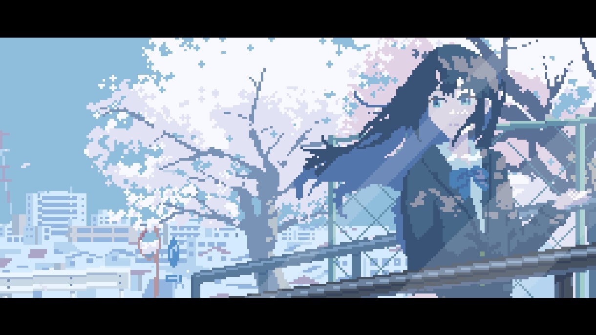 空気感のあるドット絵のループアニメを描きます 風景やキャラが動くループアニメ　MVや配信OP・EDなどに イメージ1