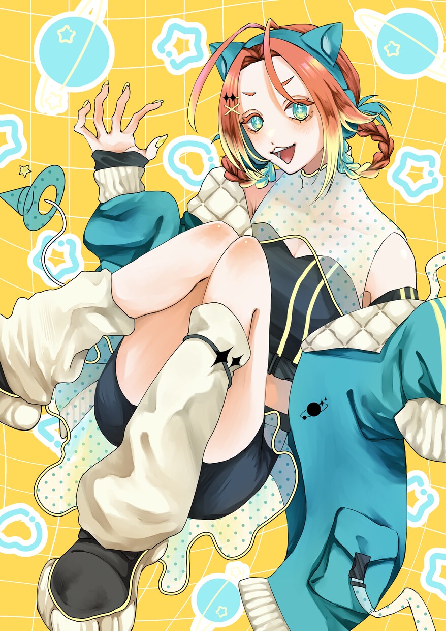 個性的な絵柄でイラストお描きします 鮮やかな色使いでイラストを描きます！ イメージ4