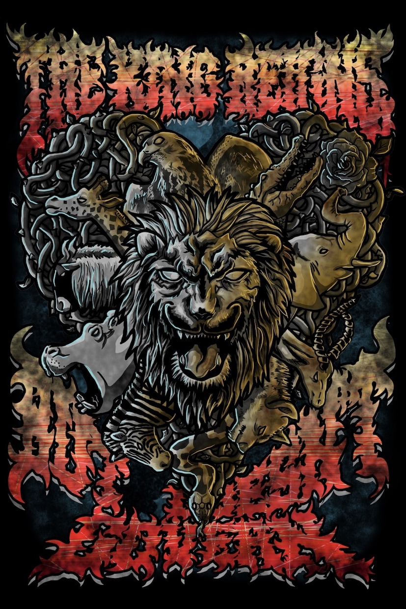 バンドTシャツ等のデザイン作成致します オリジナルのTシャツを作りたいけどなかなか難しいという方へ イメージ2