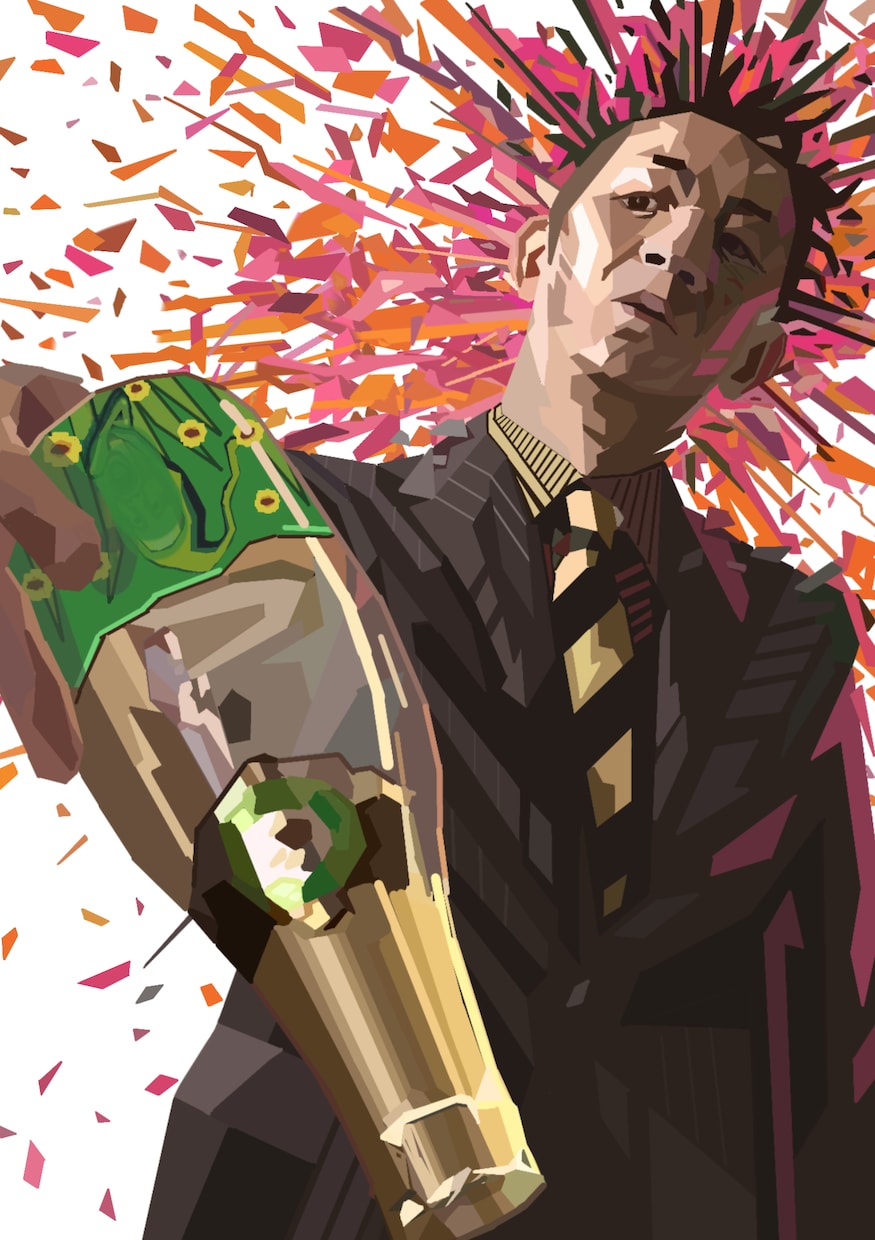 ジョジョ風イラスト描きます ｵﾗｵﾗｵﾗｵﾗｵﾗｵﾗｵﾗｵﾗ ｵﾗｧｧｧ イメージ10