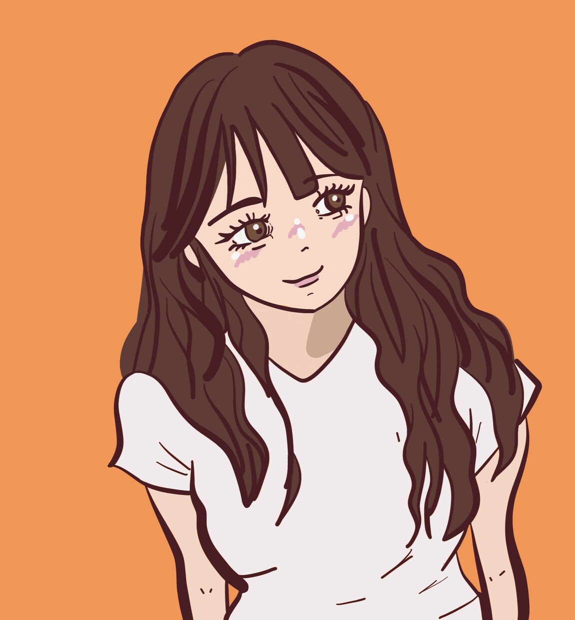 韓国風の今っぽい女の子描きます 低価格で可愛い女の子イラスト制作します イメージ4
