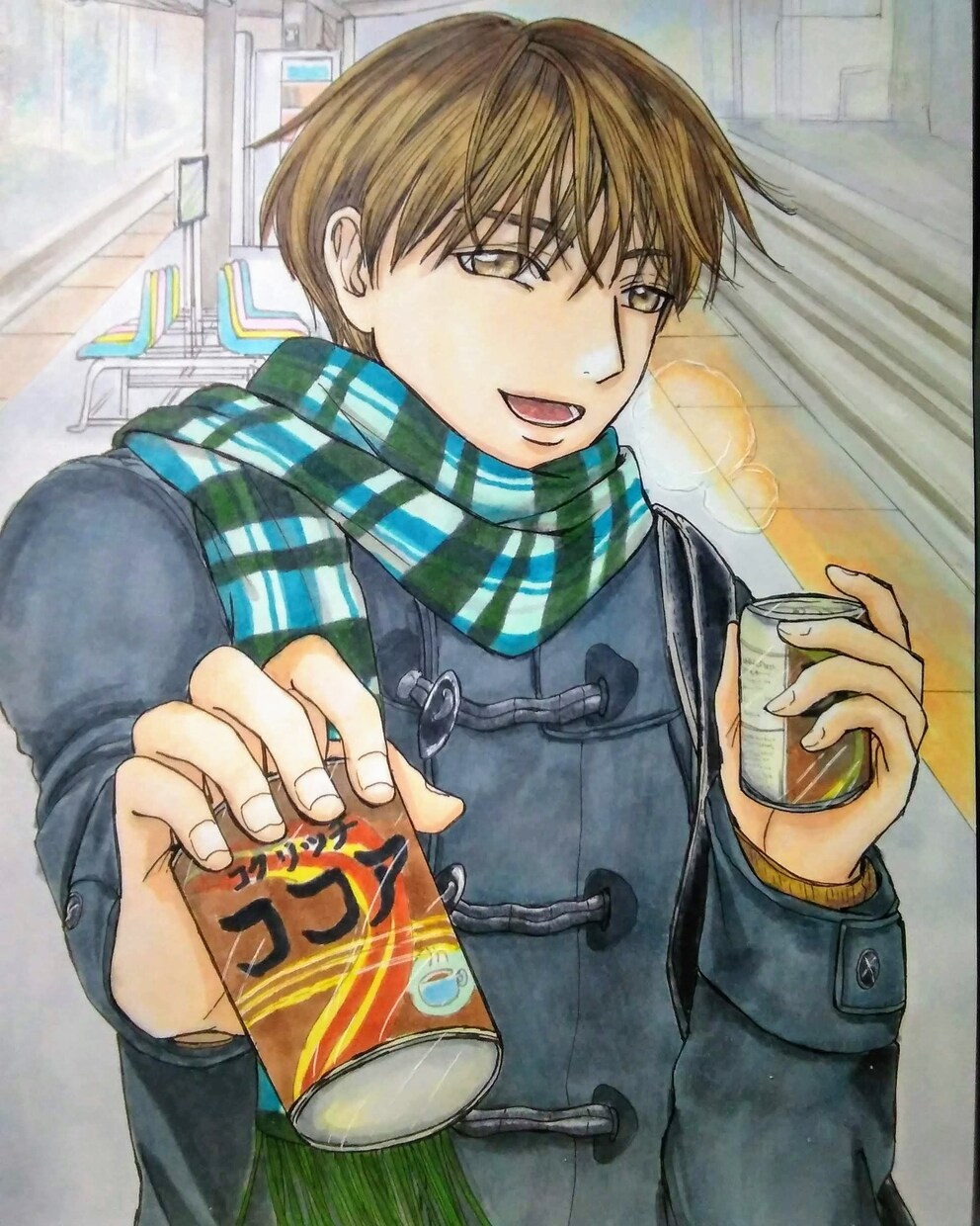 アナログイラストお描きします アナログ特有の手描き感をぜひいかがでしょうか。 イメージ1