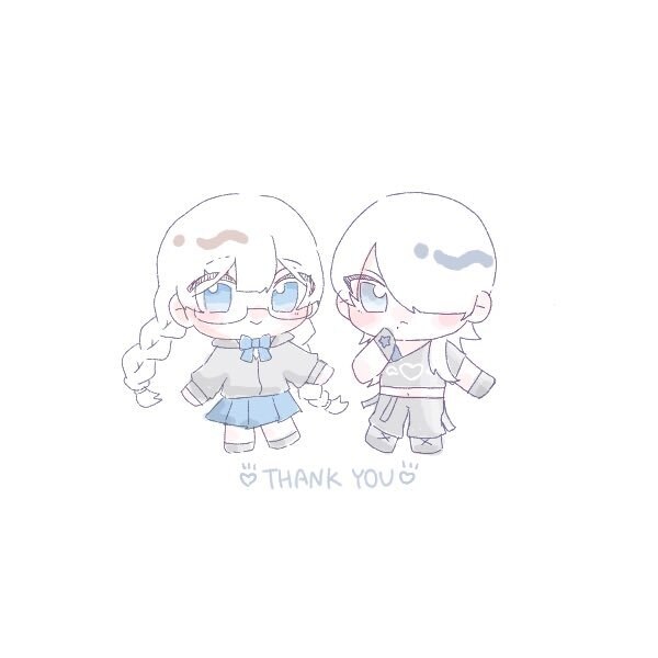 2人で¥1,000！SDキャラ作成します 夢絵もOK！かわいいデフォルメキャラクターを作成します！ イメージ1