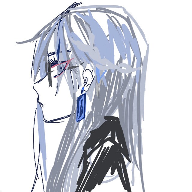SNS用アイコン、オリジナルイラスト描きます かっこいい綺麗な女の子を描くのが得意です！！ イメージ7