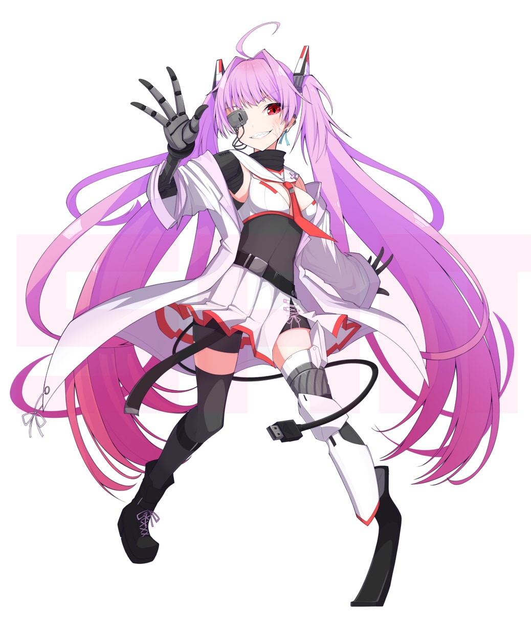 Live2D用パーツ分け対応！キャラ立ち絵描きます 自分だけのキャラが欲しい方...お力になりますよ！ イメージ7