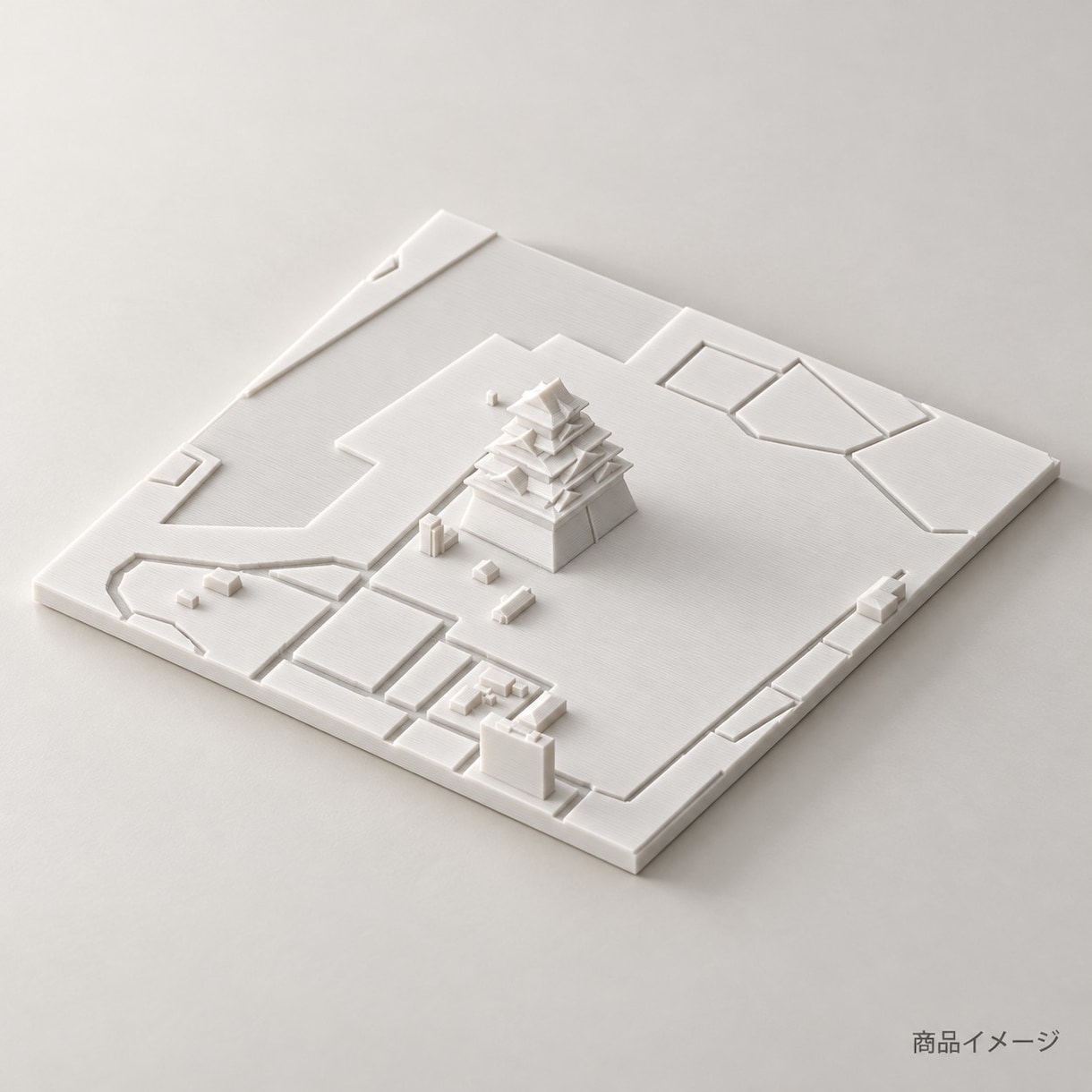 日本の街並み模型を3Dプリントします 好きな地域を立体で楽しむ、現物模型をお届け イメージ5