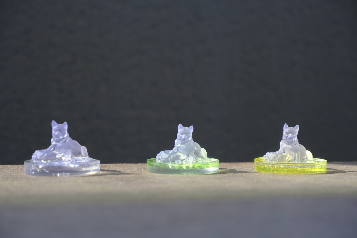 写真からつくる透明フィギュア作ります 世界にひとつだけのフィギュアを制作します。 イメージ3