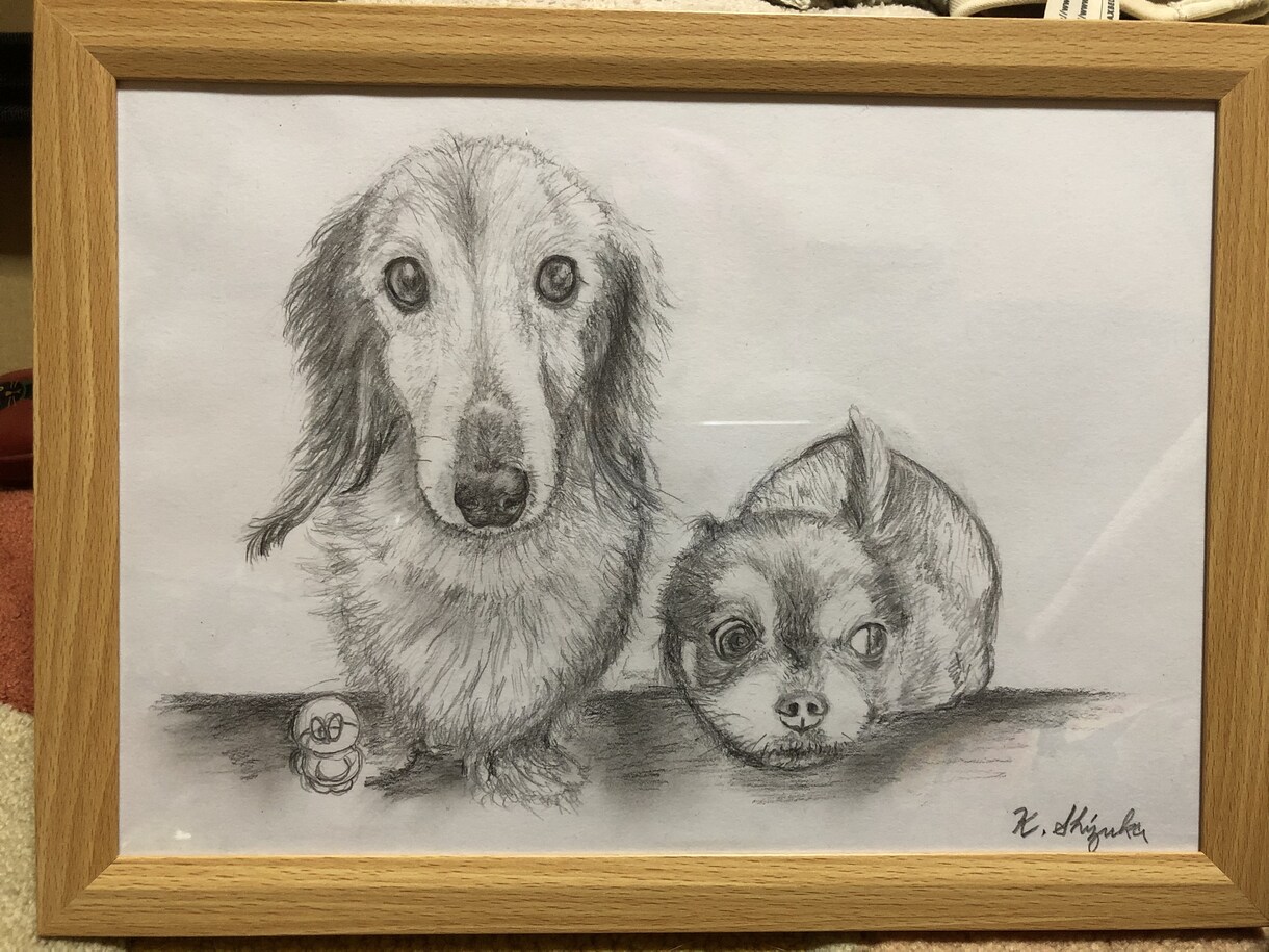 愛しいわんこさんの日常描きます 一緒にいた心地よい光景を描かせて頂きます。心に触れる絵 イメージ8