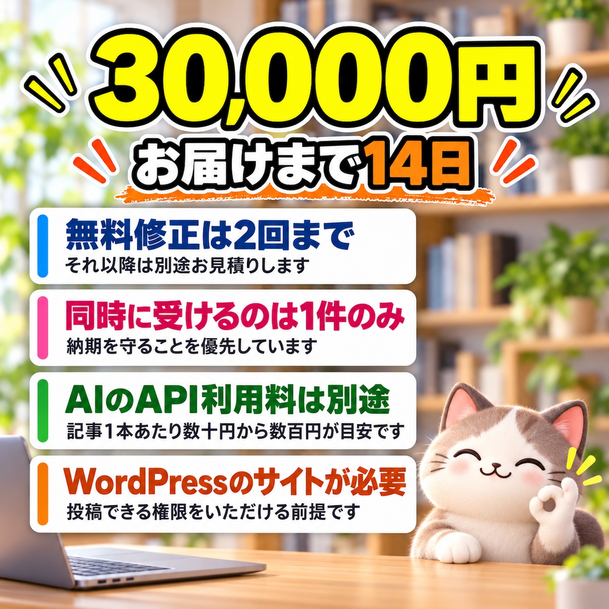 243記事運営者がAI記事自動投稿を構築します リサーチ→構成→執筆→校正→品質チェックまで自動化 イメージ5