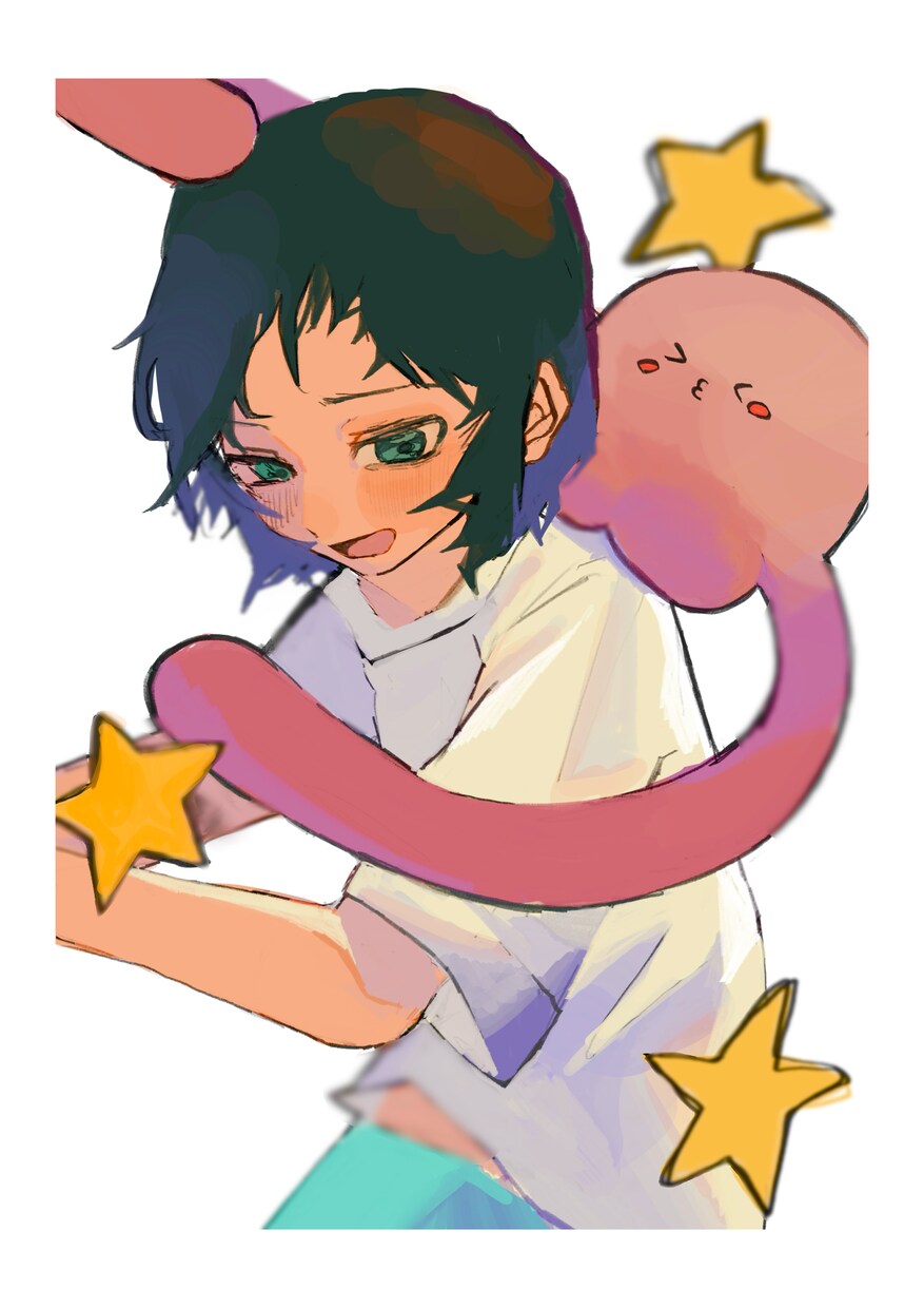 人物のイラストを描きます シンプル、ポップな色味のイラスト！ イメージ3