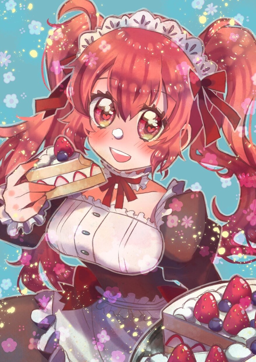 シンプルなイラスト描きます 可愛い物をぎゅぎゅっと詰め込みます イメージ2