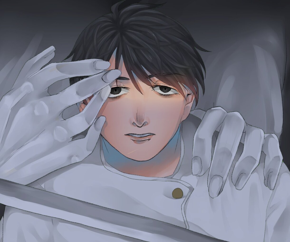 男性キャラの胸上・アイコンイラストを制作します サムネやアイコン、立ち絵もご相談ください！ イメージ2