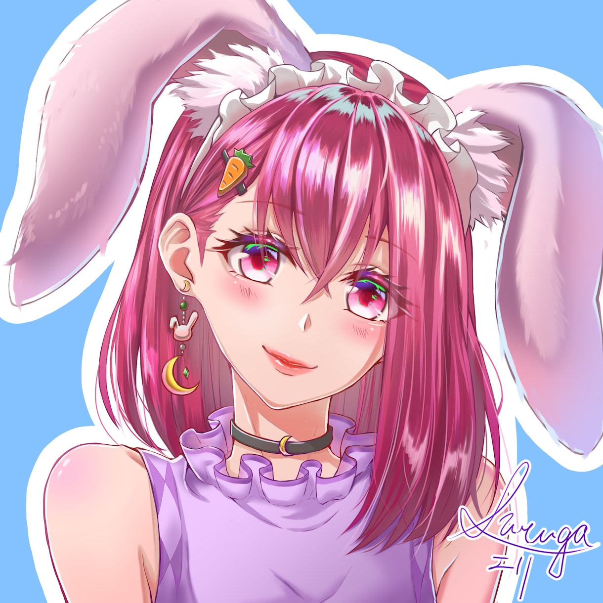 オリジナルアイコンを作ります LINE/Twitter/Facebook、Webサイトに！ イメージ2