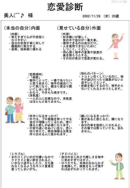 自己統合への道を照らします 年間の運氣、日々の運氣、恋愛、相性、性格、個性診断賜ります イメージ7
