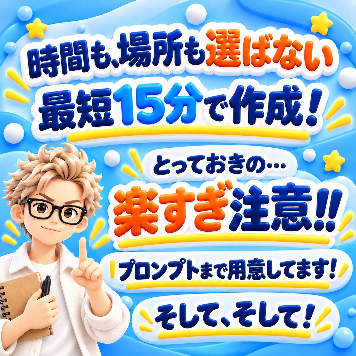 簡単！AIを使った人気有料note作成教えます 初心者歓迎！AI活用して楽しみながらお小遣い稼ぎしませんか？ イメージ4