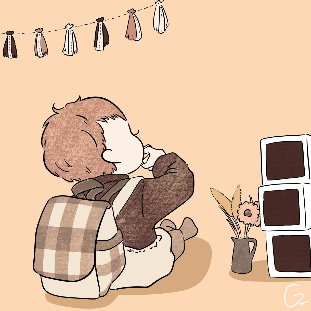 可愛い我が子をイラストにします お子様のお写真が可愛いイラストに変身! イメージ5