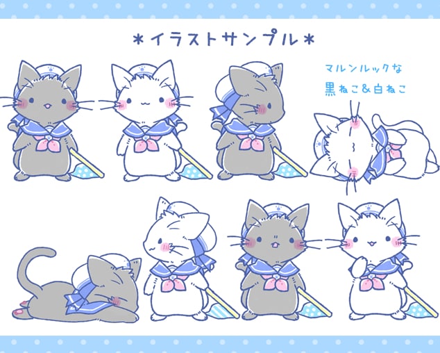 ゆるふわほっこりな動物さんのイラストを描きます 短納期でオリキャラやペットの写真をデフォルメ化します！ イメージ3