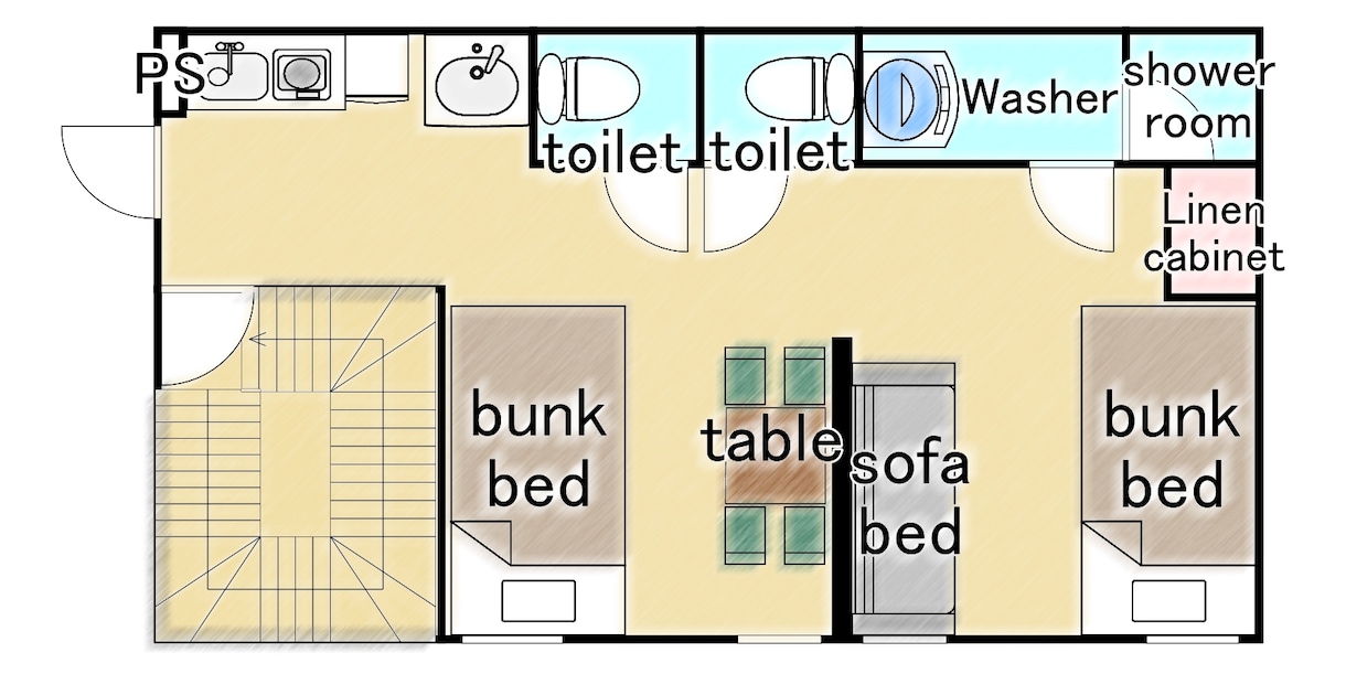 間取り図【1フロア@1500】で作成致します 手書きのデータでもOK/良い感じにお作りします(^^) イメージ6