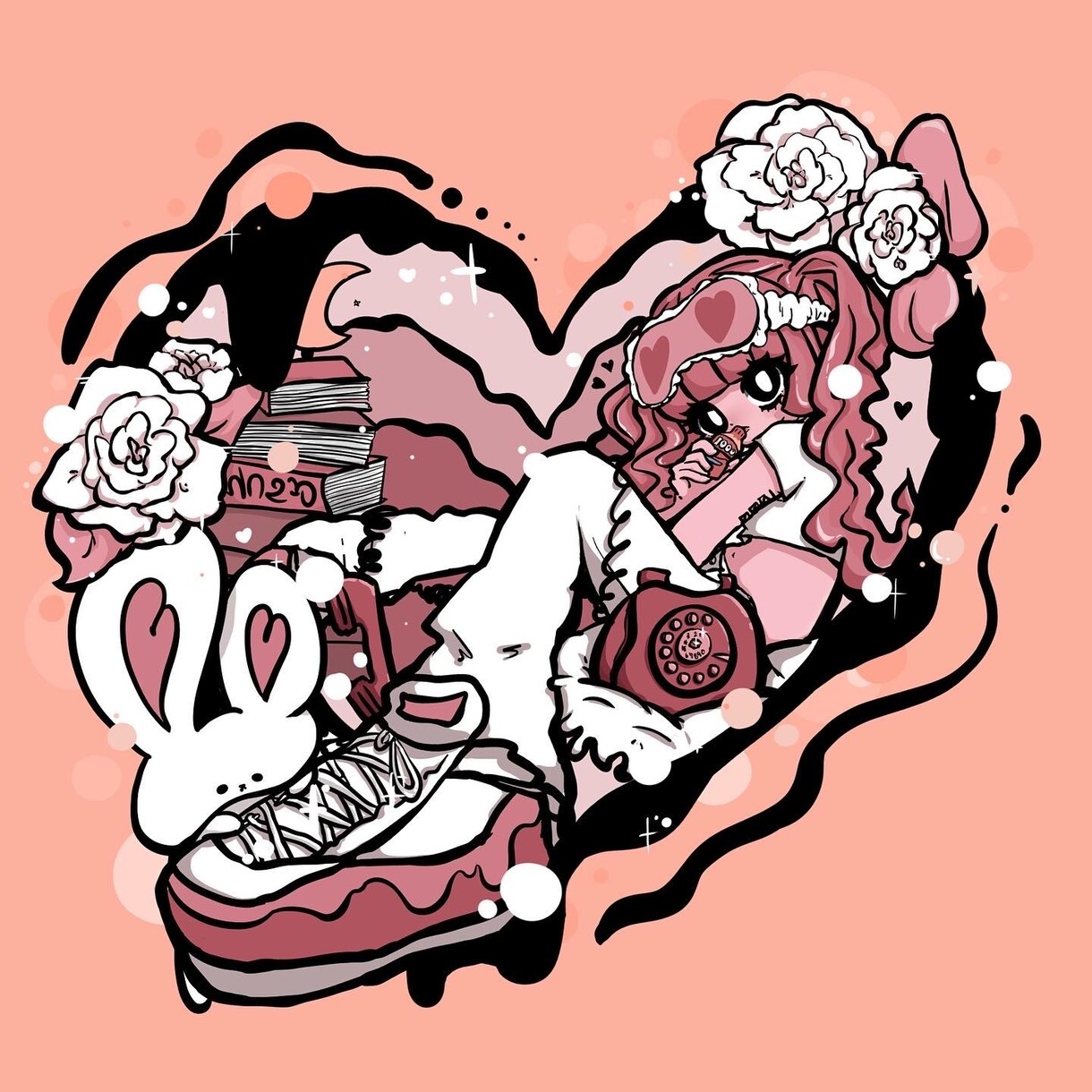 インパクトのあるキュートな絵描きます SNS用に使えるかわいいアイコンイラスト描きます。 イメージ8