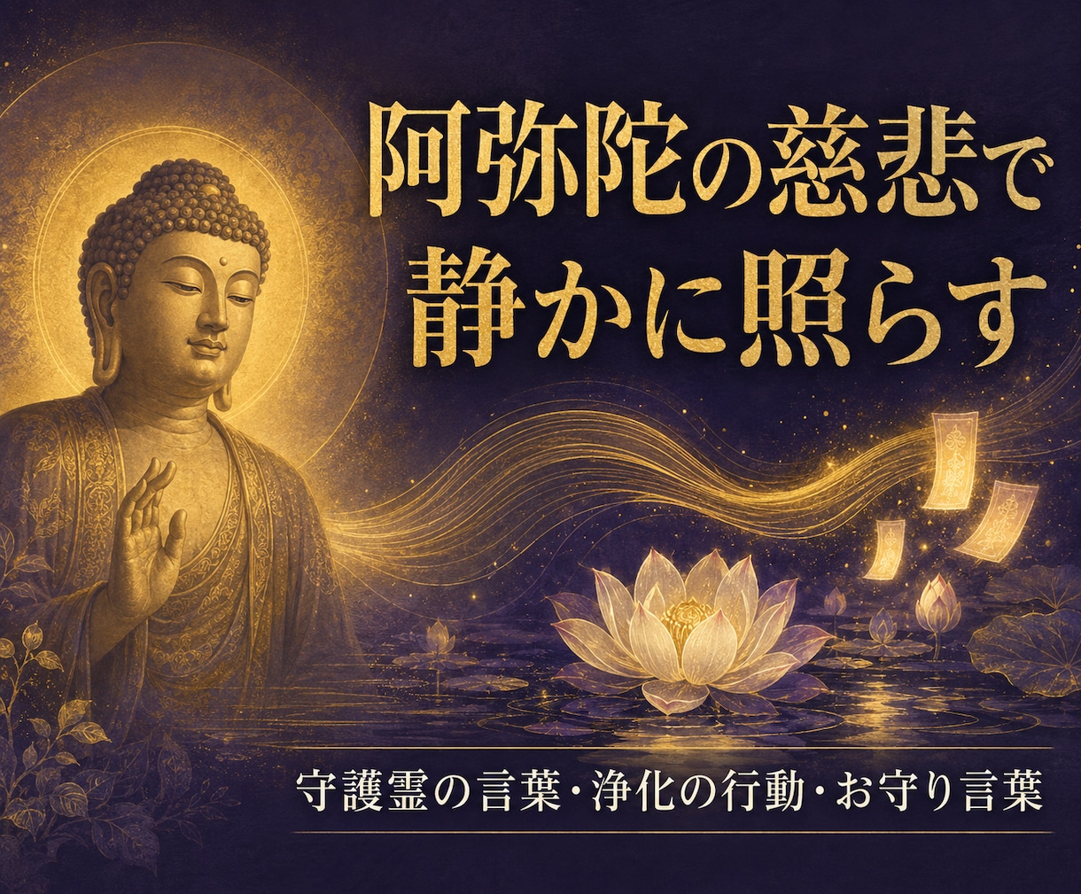 阿弥陀如来の光で魂のテーマを霊視します 繰り返す悩みと魂の疲れ、カルマ連鎖を見抜き整えます イメージ5