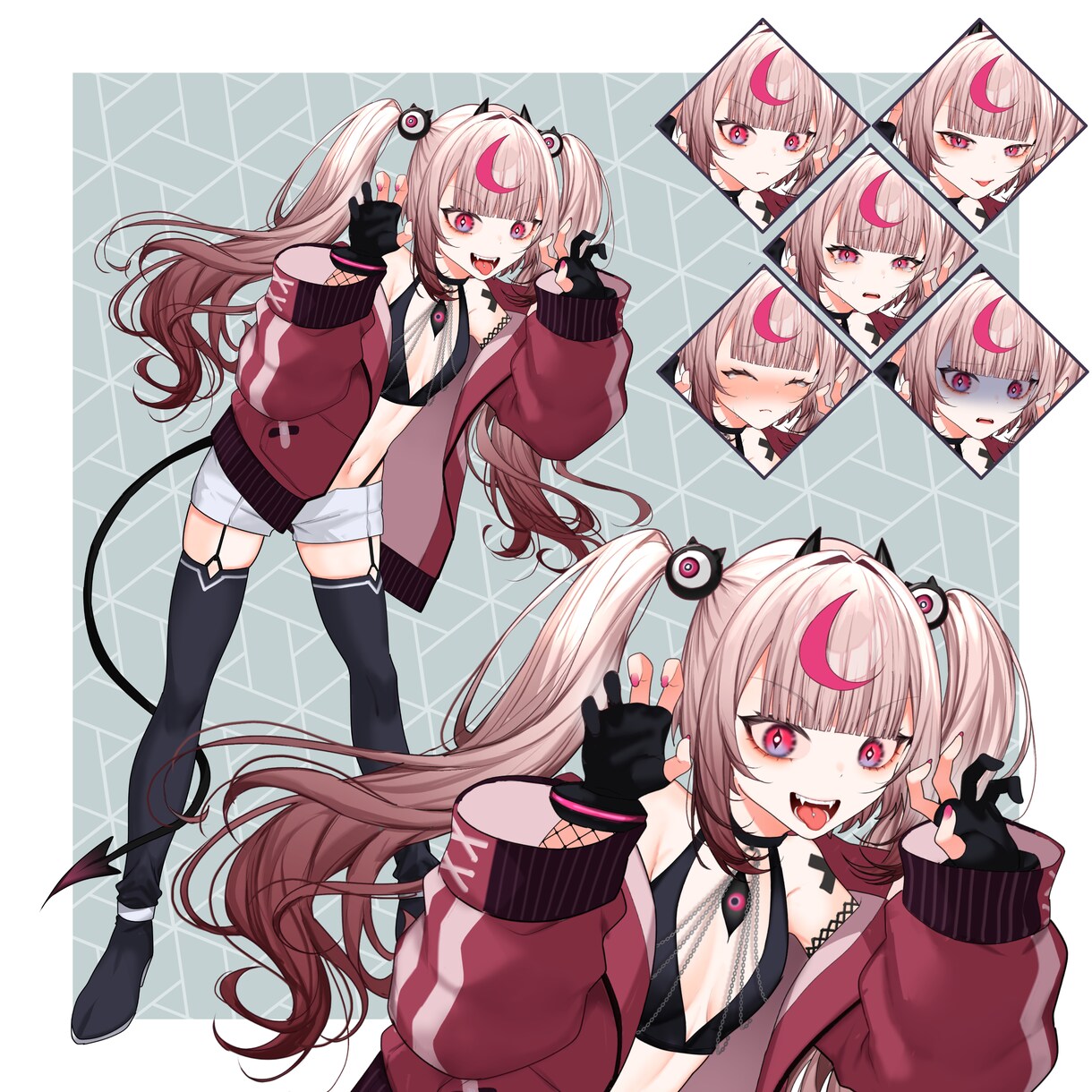 TRPG・IRIAM◆立ち絵制作いたします 可愛くて、美しくて、艶やかな女性描きます！ イメージ3