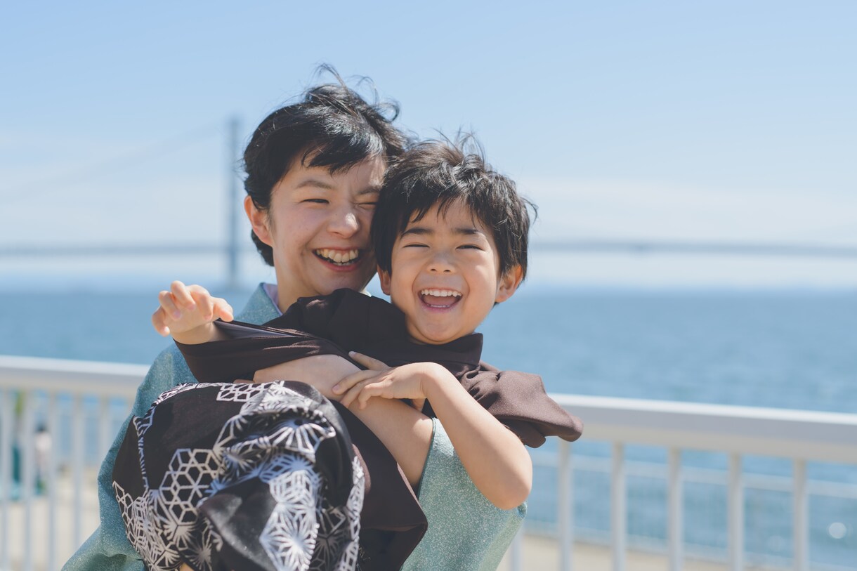 平日限定！七五三・お宮参りのお写真撮影をいたします お子様とご家族の大切な時間をたくさんのこします イメージ5