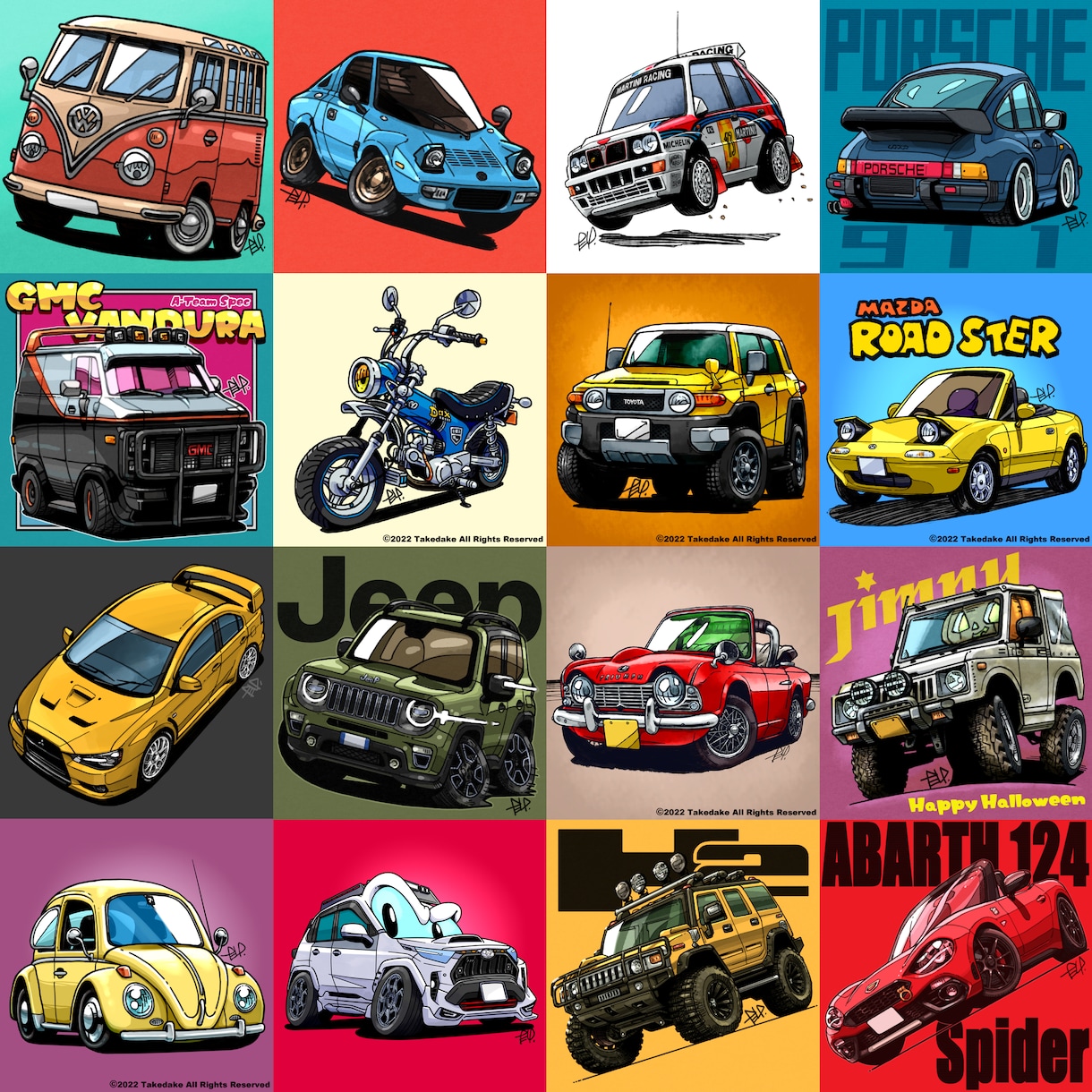 あなたの愛車、バイク、憧れの車を描きます 大好きな愛車を記念にイラスト化しませんか イメージ4