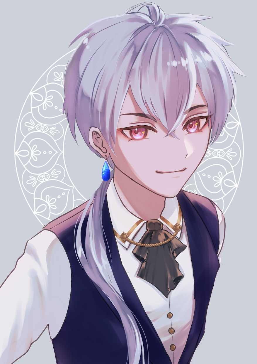 イケメンイラストをお描きします 商用OK  一枚絵・書籍表紙・歌ってみた ・立ち絵等 イメージ1