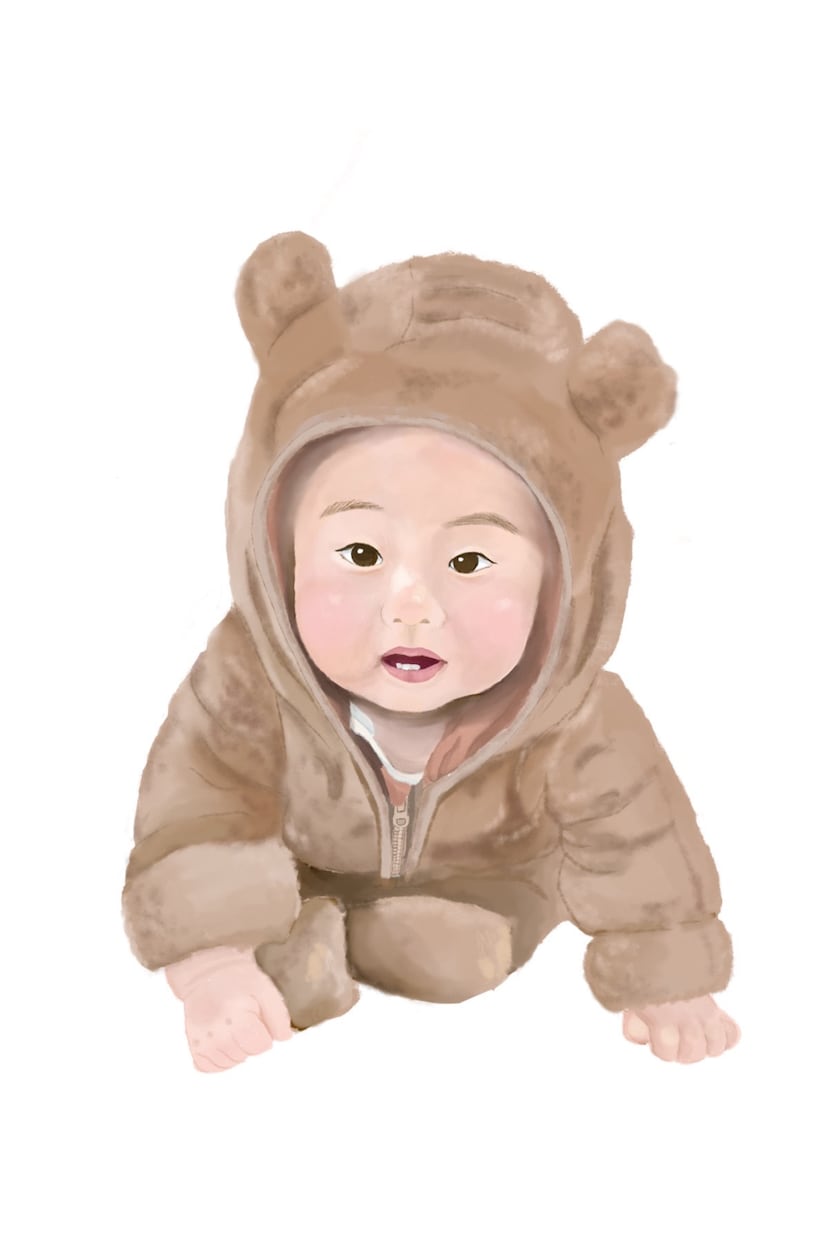 似顔絵/ペットイラスト描きます 『思い出の家族の写真をイラストに』 イメージ3