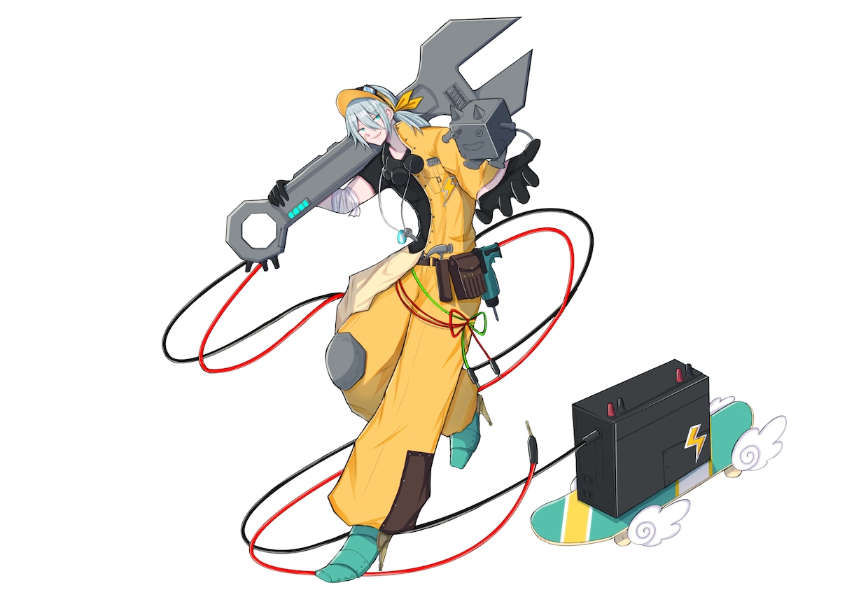 可愛い衣装の立ち絵制作いたします 女の子の身体を描くのが得意です！ イメージ7