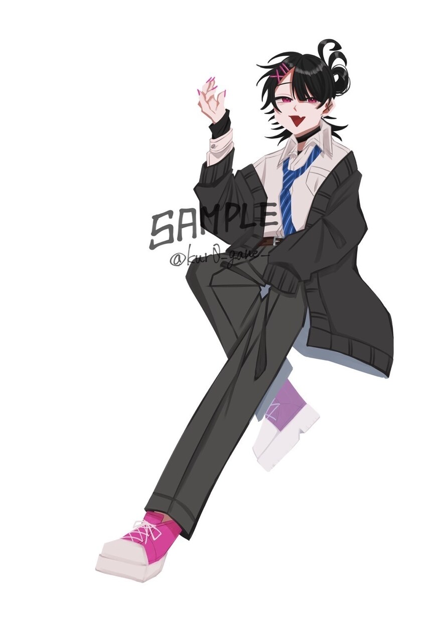 キャラクターの立ち絵承ります 購入者様の指定のキャラクターの立ち絵を描きます！ イメージ10