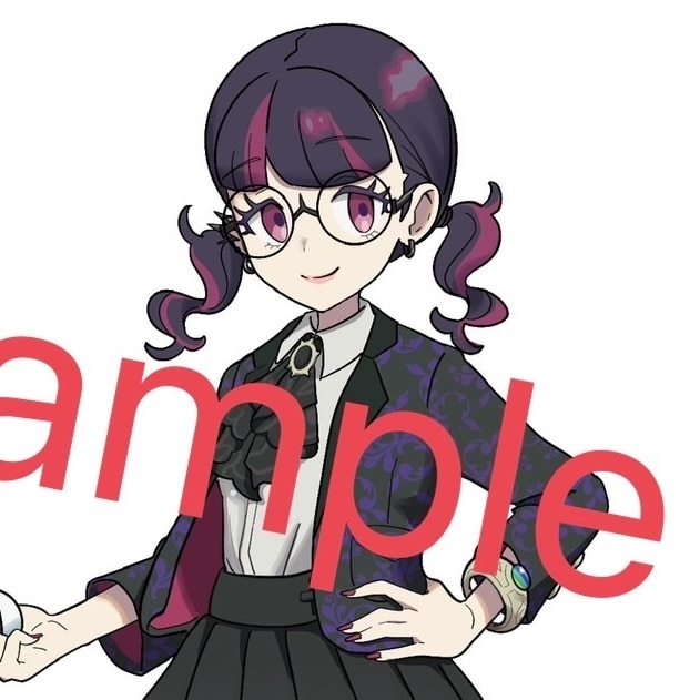 ポケモントレーナー風のイラスト描きます 某ゲームのトレーナーにあなたもなってみませんか？ イメージ1