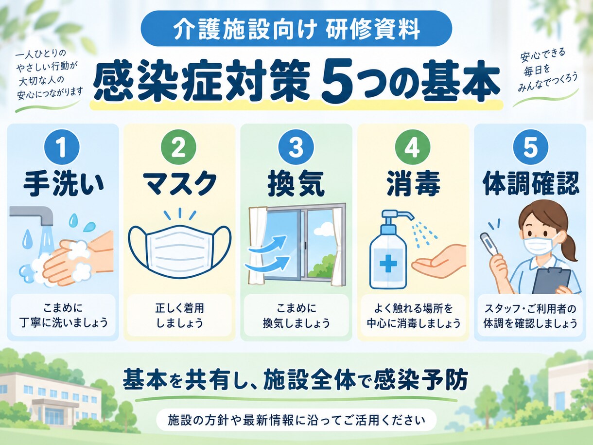 介護施設向けの研修資料を作成します 介護福祉士15年の経験を活かし、見やすく伝わる資料を制作 イメージ3