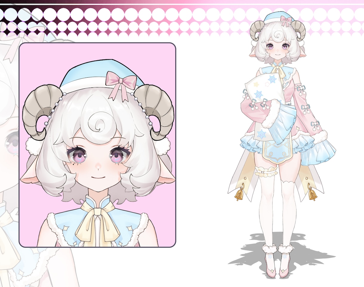 オリジナル＆高品質Live2dモデルを制作します コスパ抜群！あなたがなりたいVtuberを全力サポートします イメージ5