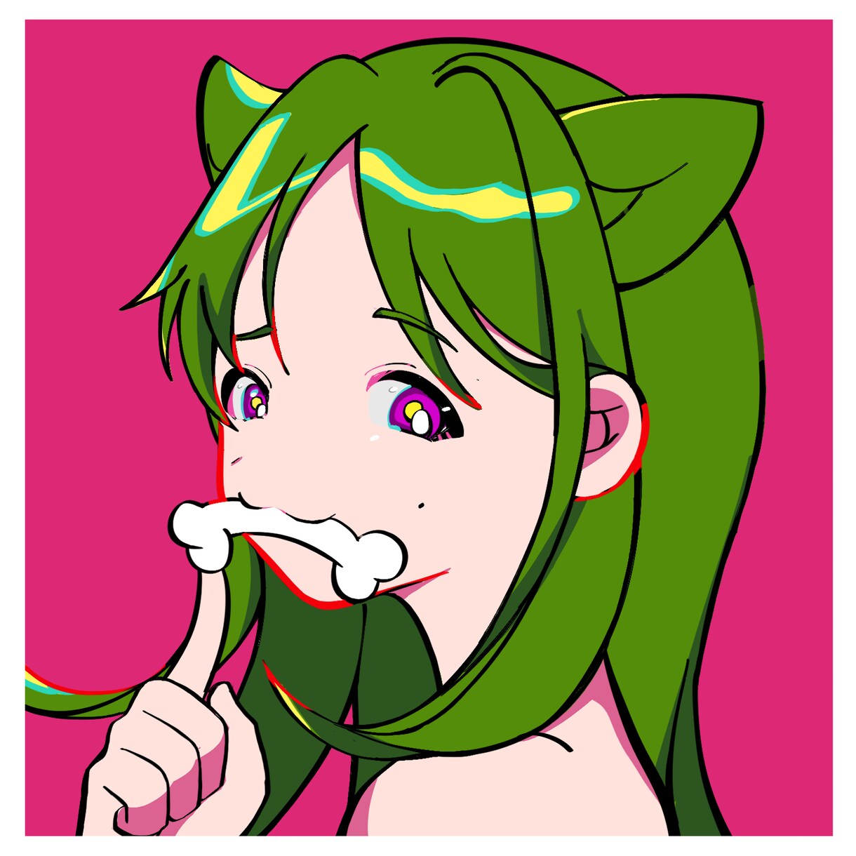 ポップで印象的なアイコンでSNS集客お手伝いします 商用OK！似顔絵ぽくOK！初めての方もお気軽に✨ イメージ5