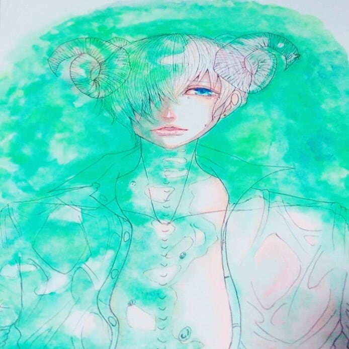 オリジナルキャラクターのイラスト売ります 独特な世界観がお好きな方にオススメ イメージ1