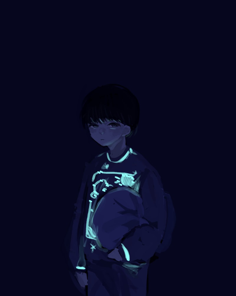 小説の挿絵、表紙をお描きします 可愛くてグロテスクなイラストで目を惹きましょう！ イメージ4