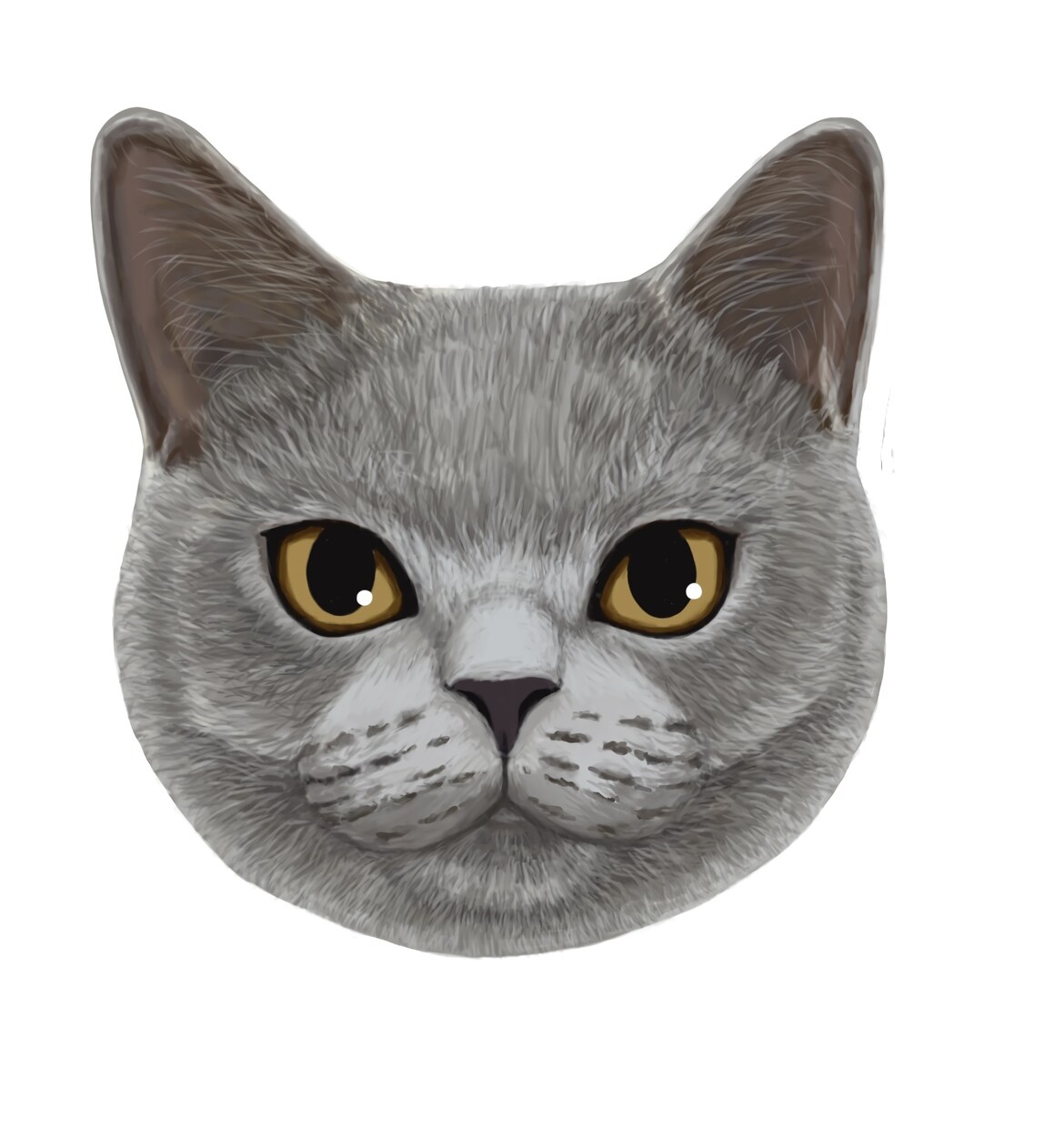 愛猫様の似顔絵をデジタルで描きます 愛猫様のグッズ化計画を後押しいたします!!! イメージ5