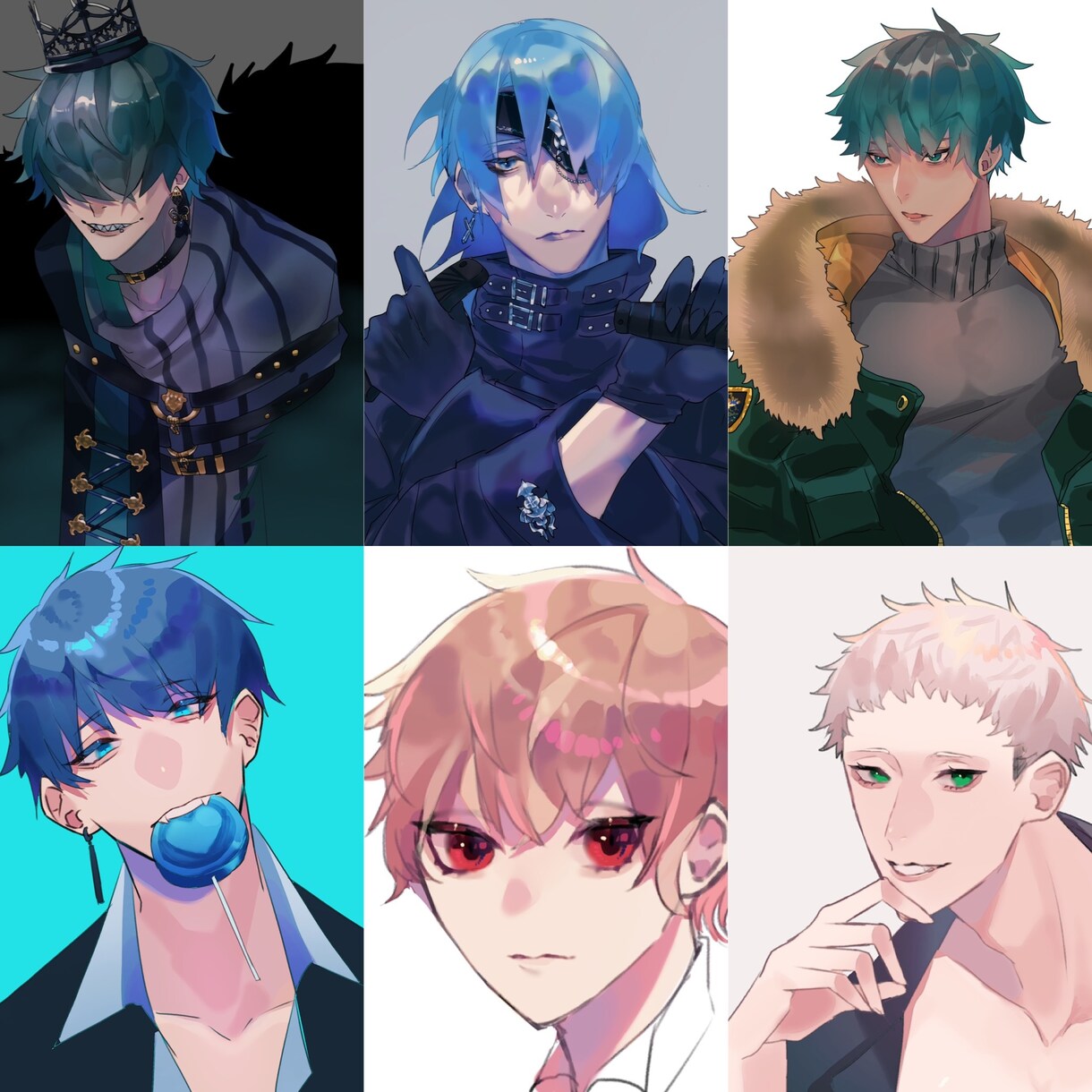 アイコン&一枚絵&立ち絵を制作します SNS、ゲームやサムネイルなどで使用する絵を描きます！ イメージ2