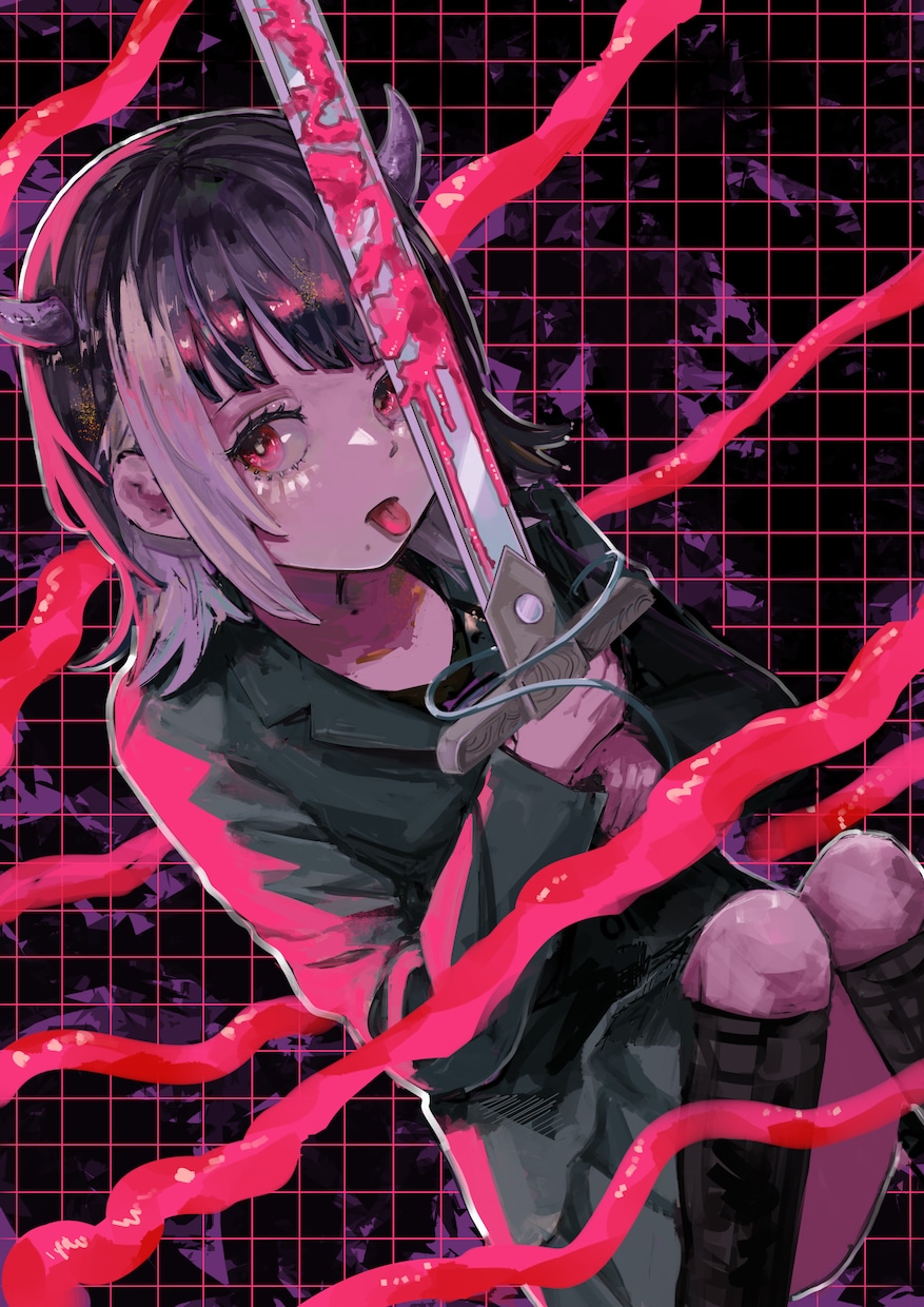 暗めのガキの絵、描きます ゲームイラスト、観賞用など、色んなものに使ってください イメージ4