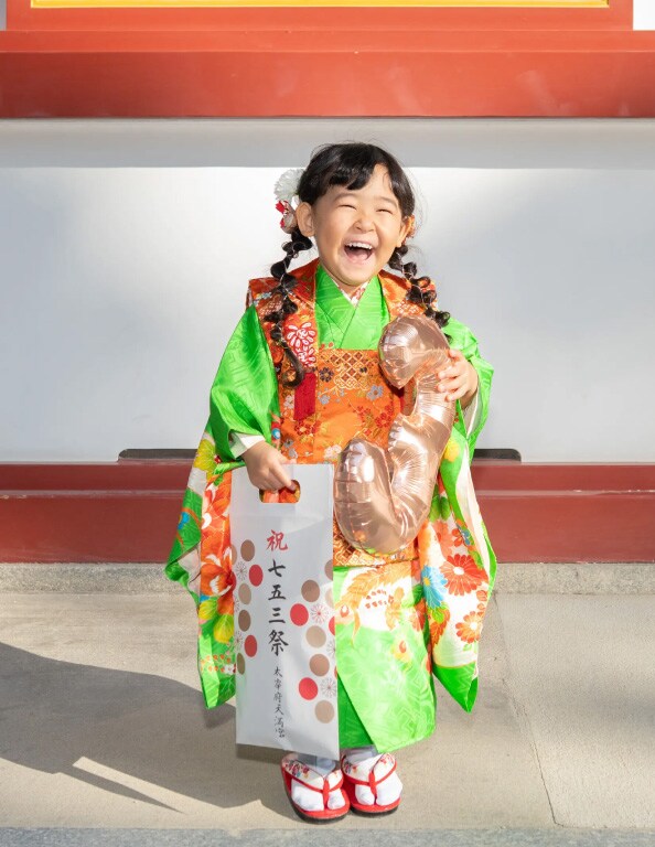 福岡七五三撮影！家族の大切な一日を写真に残します 夫婦で伺います！晴れ着姿も自然な表情も写真に残します。 イメージ5