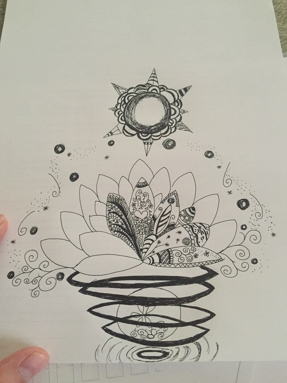 抽象的なペン画描きます 抽象的なペン画となります。アナログで１つずつ手書きです。 イメージ2