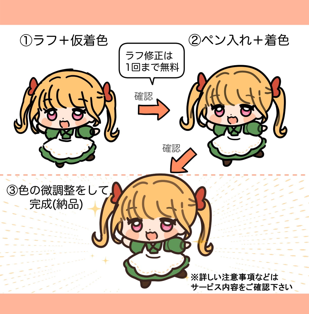 シンプルで可愛いミニキャライラスト描きます サムネイルやグッズなどにおすすめです！ イメージ6
