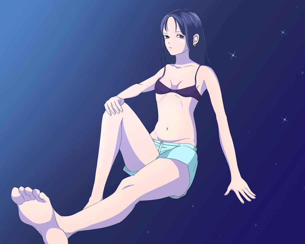 セクシーな女性のイラスト作成承ります 商用利用可能！お客様のコンテンツを充実させます イメージ3