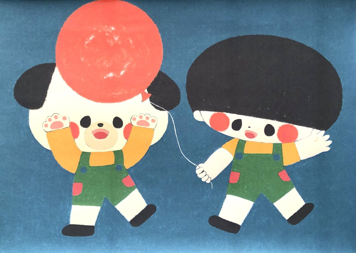レトロかわいい( ¨̮ )イラスト描きます 元保育士のイラストレーターが子ども向けイラストをお描きします イメージ5