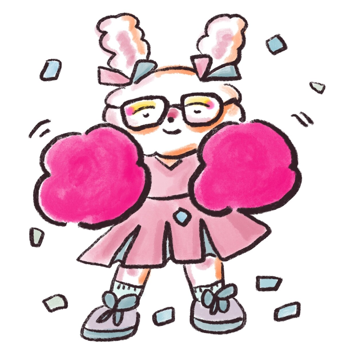 かわいい動物イラストを描きおろします SNSのアイコンなどにおすすめです イメージ3