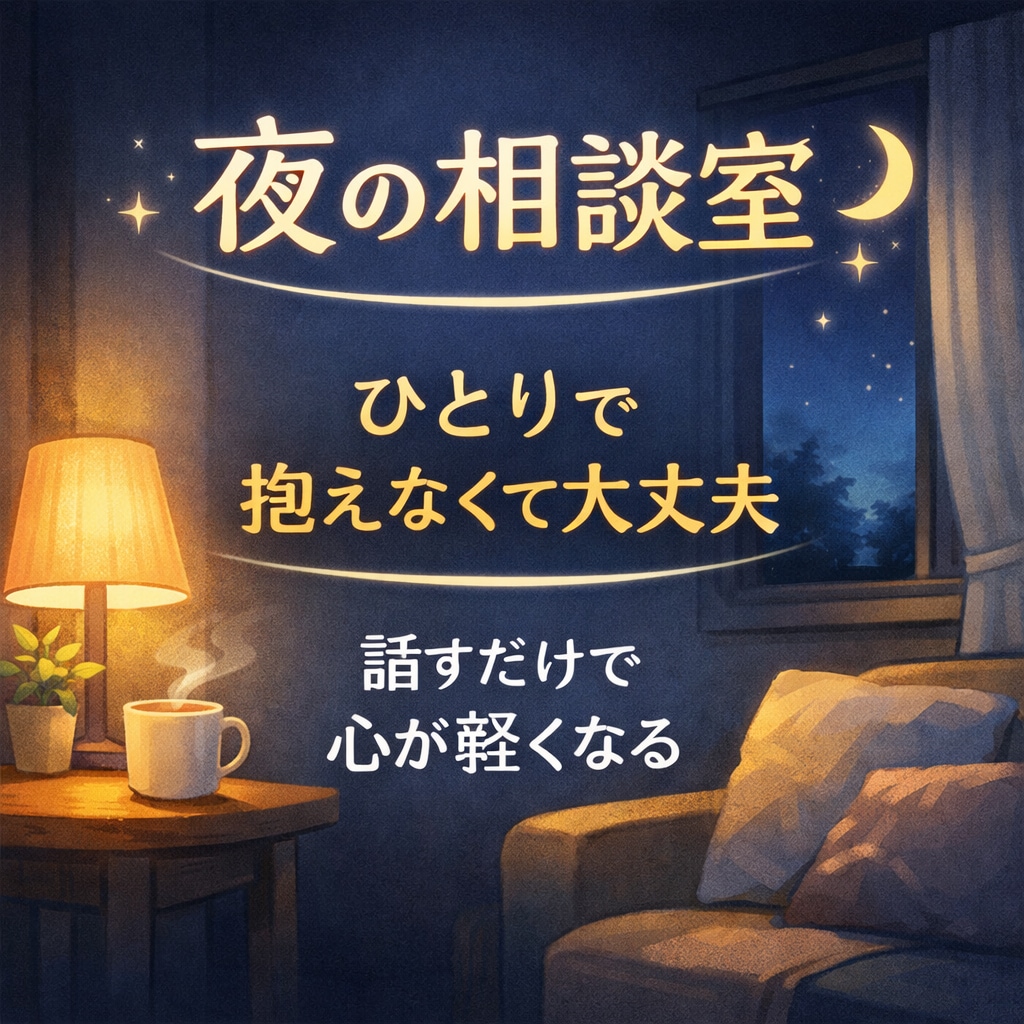 夜の恋愛・男女の悩み、否定せずじっくり聞きます 否定や正論は言いません。まずは気持ちを吐き出してください。 イメージ1