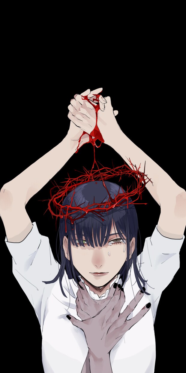 絵柄の幅広くSNS用のアイコン描きます 可愛いから病み系まで幅広く描けます。 イメージ2